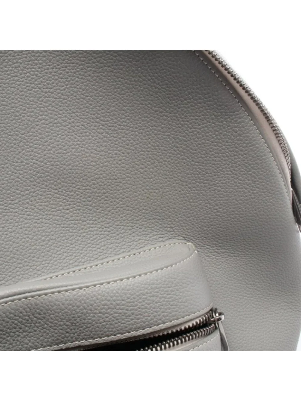 Dior Backpack Rider Gray White Leather